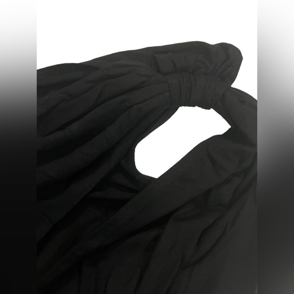 Lulus Women’s size XS Chic Black One Shoulder Cutout Thong Bodysuit NWOT - Picture 2 of 4